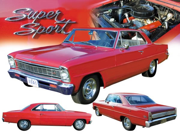 The Chevrolet Nova or Chevy II was an American compact car introduced by the